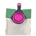 thumbnail image 6 of Dexas Pets Collapsible KlipScoop Collapsible Dry Dog Food Scoop and Dog Food Bag Clip, 1 Cup Capacity, Fuchsia, 6 of 6