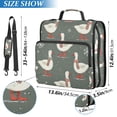 thumbnail image 2 of FORMRS Zipper Binder with Shoulder Strap 2-inch Ring 500 Sheet Capacity File Bag, Winter Goose, 2 of 5