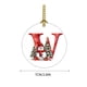 thumbnail image 2 of 2024 26 Letter Christmas Snowman Christmas Pendant - Acrylic Car Pendant Saint, 2 of 5