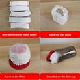 thumbnail image 6 of 50/100pcs Vacuum Filter Cover,Vacuum Cleaner Filter Cartridge Filter,Replacement Mesh Mesh Vacuum Filter Cov Non-Woven Cover, 6 of 9