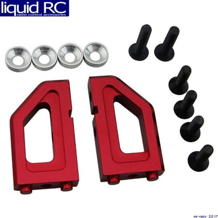 Hot Racing NRO2402 CNC Aluminum Steering Servo Mount Nero