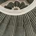 thumbnail image 5 of TELOLY Foldable Pleated Belt Strap Big Brim Hat Ladies Beach Travel Sun Shade Straw Hat, 5 of 7