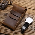 thumbnail image 4 of Organizador de Bolsa de Almacenamiento lsera de Bolsa de Reloj de material cuero Suave Retro, 4 of 8