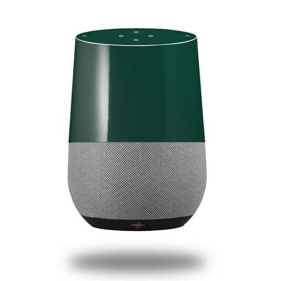 Decal Style Skin Wrap for Google Home Original - Solids Collection Hunter Green (GOOGLE HOME NOT INCLUDED) by WraptorSkinz