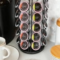 thumbnail image 6 of Mind Reader 35 Capacity Rotating Metal Carousel Coffee Pod Holder, Black, 6 of 8