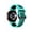 Vert Noir, variante sur ALMNVO Bracelets en Silicone Sans Espace pour Samsung Galaxy Watch 5/5 pro/ Galaxy Watch 4 40mm 44mm/Galaxy Watch 4 Classic 42mm 46mm, Bracelet Sport en Silicone à Double Boucle Respirant