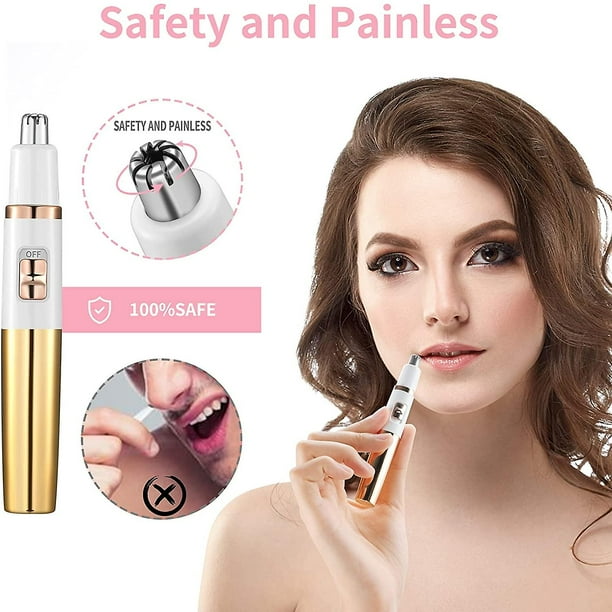 Nose Trimmer For Women Ladies Painless Ear And Nose Hair Trimmer For Men Eyebrow Facial Ear Hair Trimmer Nose Hair Clipper Professional Waterproof