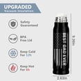 thumbnail image 4 of Best Dad Ever 17oz Stainless Steel Black Silver Bullet Tumbler - Gifts for Dad from Daughter Son Wife, Dad Gifts - Dad Birthday Gift, Dad Christmas Gifts, Birthday Gifts for Men, 4 of 6