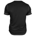 thumbnail image 4 of SWSMCLT Men's Breathable Henley Shirt Fall Cotton Loose Button Date Patch Pocket Home Tee Casual T Shirt Comfy Chic Black Medium, 4 of 5