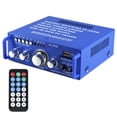 thumbnail image 3 of Sistema de Amplificador de Potencia de Audio Digital Bluetooth Doble Canal 12V 300W Baoblaze, 3 of 8