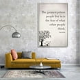 thumbnail image 3 of IDEA4WALL Framed Canvas Wall Art for Living Room, Bedroom Beautiful Quotes Canvas Prints for Modern Home Decoration Ready to Hang, 3 of 4