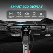 SISIGAD 10 Tires Electric Scooter Adults, 500W Motor, 20 Mph Top Speed, 26 Miles Range, Portable Folding Commuting Electric Scooter with Shock Absorption and App Control