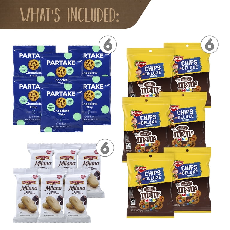 Snack Box Pros FOOD,COOKIE BOX,40 008101289362 - Walmart.com
