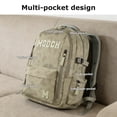 thumbnail image 4 of Forest Myth Backpack for Men and Women, Water Resistant College School Bag, Lightweight Travel Backpack, Small Size,Green, 4 of 6