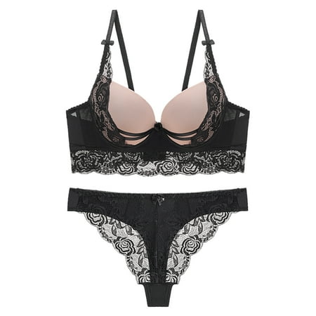 

Fashionable Woman s Lace Bra Brassieres Steel Ring Bra Set Ladies Lace Bra Underwear Set