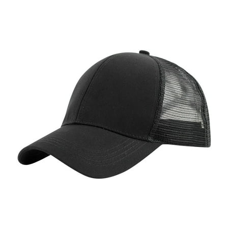 LEKODE baseball hats for men Director Hats Breathable Sun Runner Cap hiking hat running hat mens mesh hat Outdoor Hats for Men Women golf hat lightweight hat Embroidered Baseball Cap Black One Size