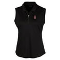 thumbnail image 2 of Women's Cutter & Buck  Black Greenville Drive Forge DryTec Stretch Sleeveless Polo, 2 of 3
