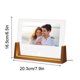 thumbnail image 1 of Specollect 1 Pcs Acrylic Night Light, LED Lamp, Anniversary Birthday Gift for Couples, Romantic Home Decor, Bedside Table Light, High-Clarity Thick Acrylic with Wood Base 8in, 1 of 9
