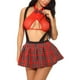 thumbnail image 3 of Navidad Ropa sexy Cosplay Uniforme Traje de tentación Tejido de encaje Ropa sexy, Rojo, XL Advancent XX000039-11, 3 of 7