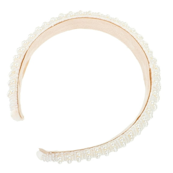 STRANDCHIC White Hair Headband for Women and Girls, Lightweight, Comfortable, Stylish Hair Accessory Perfect for Any Occasion