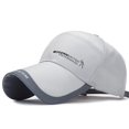 thumbnail image 1 of Gorra de béisbol para hombre y mujer, gorro de algodón con bordado, Snapback, Hip-Hop, deportivo, informal, ala larga, protector solar, Golf, Verano, 1 of 4