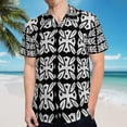 thumbnail image 5 of High Quality Hawaiian Shirts for Men Short Sleeve Aloha Beach Shirt Floral Summer Casual Button Down Shirts Blouses 8HXF6K, 5 of 7