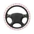 thumbnail image 3 of Fotbe Cartoon Pig Steering Wheel Cover Universal 15 in Car Accessories for Men Women,Steering Wheel Protector Comfortable Protective Case for SUV Sedan Decor, 3 of 8