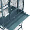 thumbnail image 4 of Renwick 53.5"H Large Rolling Metal Pet Cage with Detachable Stand， Navy Blue, 4 of 7