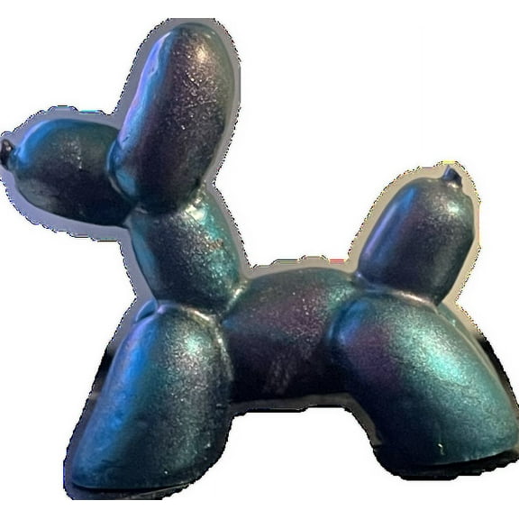 LisaB's World Miniature Resin Balloon Dog 1.5 in X 1.5 in.