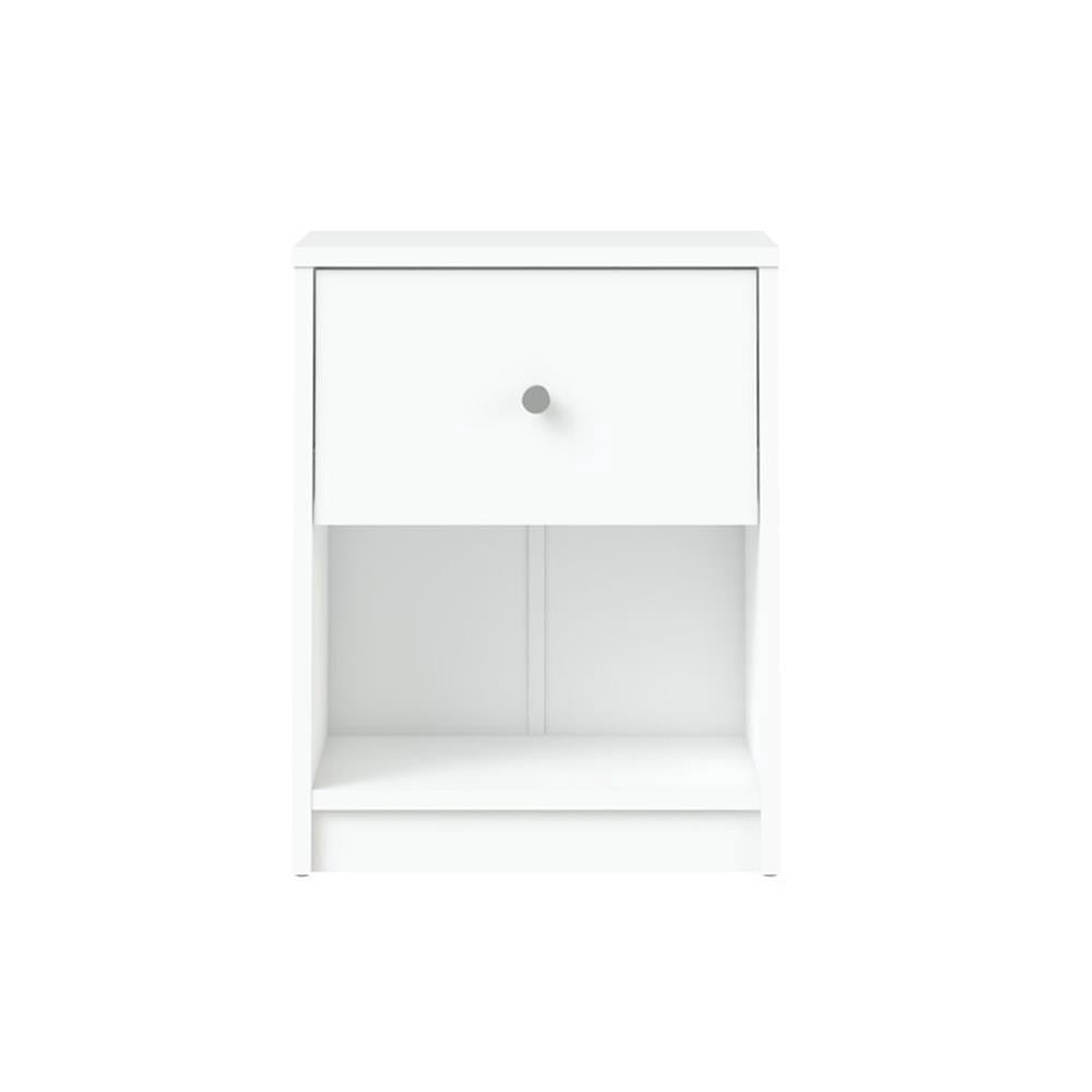 Home Square 4 Piece Bedroom Set With Dresser, Chest and 2 Nightstands in White