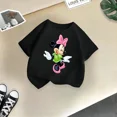 thumbnail image 3 of Marca Linda Minnie Verano Niños Camiseta de Algodón Lindo Dibujos Animados de Disney Niños Niñas Moda Casual Camiseta de Cuello Redondo Ropa para Niños, 3 of 5