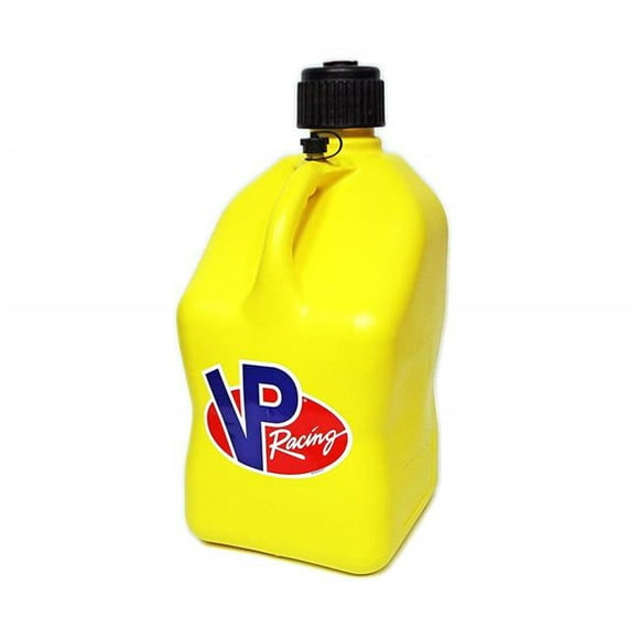 VP Racing Fuels VPR3552 5 gal Square Motorsport Container&#44; Yellow