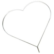 Raindrops Heart Shaped Balloon Arch Kit with Durable PVC Frames for White Color