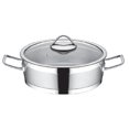 thumbnail image 1 of Discount World HD-D774-24X8-P Pot Peu Profond en Acier Inoxydable 10 Pouces, 1 of 1