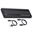 thumbnail image 2 of Xingzhi M2 SSD Enclosure Case NVME SATA Dual Protocol Hard-disk M.2 to USB Type C Solid State Drive Adapter PCIE 10Gbps A-C/C-C, 2 of 6