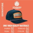 thumbnail image 3 of Sendero Provisions Co. Brochacho Unisex Corduroy Snapback Rope Hat (Blue), 3 of 9