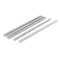 thumbnail image 1 of M5 x 120mm Varilla de acero inoxidable 304 completamente roscada, pernos de hardware, 5 piezas, 1 of 6