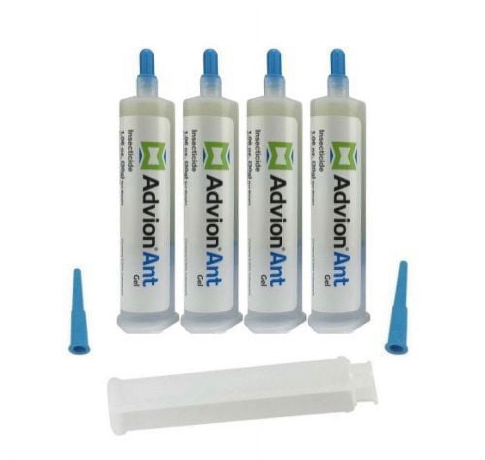 Syngenta Advion Ant Gel, 4 x 1.06 Ounce, Syringes