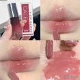 thumbnail image 3 of Espejo de jugo, brillo de labios acuoso, resistente al agua, lápiz labial líquido duradero, tinte de labios de alto brillo, maquillaje de belleza, cosméticos para mujeres, 3 of 4