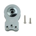 thumbnail image 1 of sweethay Amortiguación de Metal Servo Saver a prueba de herrumbre impermeable 25T brazo ajustable 1/10 RC coche oruga parte portátil Servo Kits de construcción modelo Plata Tres Agujeros, 1 of 6