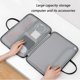 thumbnail image 2 of Waterproof Shockproof Handle Bags Tablet Sleeve Case Carrying Cover Accessories for 13/14/15inch Laptop Sleeve Case brown 15-inch, 2 of 4