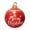 1#, variant on TanSiDing 1pcs Large Outdoor Christmas Inflatable Ball Decorations, Weather-Resistant PVC Holiday Yard Decor, Festive Inflatable Sphere for Porch & Garden Party 60cm