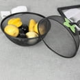 thumbnail image 5 of Fruit Basket with Lid Mesh, Apple Shaped Fruit Bowl Cover, Protective Holder Countertop Metal Wire Against Flies, Reusable Strainer for Gift Restaurant Kitchen Food Vegetable (Green/1 Pcs), 5 of 8