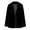 Black, variant on Winter Fall Womens Jacket Coats Warm Thick Solid Over Outer Cardigan Casual Tops