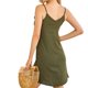 thumbnail image 5 of Vestido sin mangas con tirantes ajustables y cuello en V para niña, Verde, XXL Monstrate AP001327-15, 5 of 7