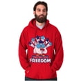 thumbnail image 3 of Tootsie Owl USA Tastes Like Freedom Hoodie Sweatshirt Women Men Brisco Brands L, 3 of 6