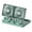 2 fan-Green, variant on Solar Vehicle Ventilation Systems Effective Airflows Fan Odors Removal Air Circulation Radiator Cooling Fan