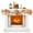 White, variant on Orange Fall Pumpkins Fireplace Mantel Scarf Table Runner, Thanksgiving Floral Maple Leaf Winter Garland Mantel Top Tablerunners Dresser Scarves Cover Decorations for Windows Party Living Room 70"x17"