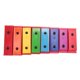 thumbnail image 4 of 8 Notes Chromatic Xylophone Glockenspiel Resonator Bells with Yellow Case, 4 of 5