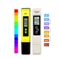 thumbnail image 4 of Probador de calidad del agua PH 2 en 1 Juego 0 9990 PPM Rango de medición Resolución 1 PPM Precisión de lectura del 2% Medidor de pH amarillo + Bolígrafo azul tds&ec, 4 of 5